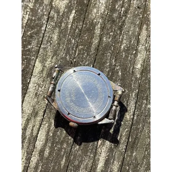 Vintage 1960s Bulova Watch Manual Wind Mechanical Shock Water Anti Magnetic Runs
